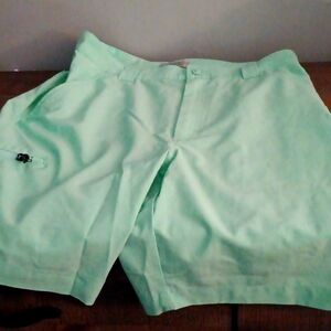 Ocean Coast polyester shorts (sea foam green)